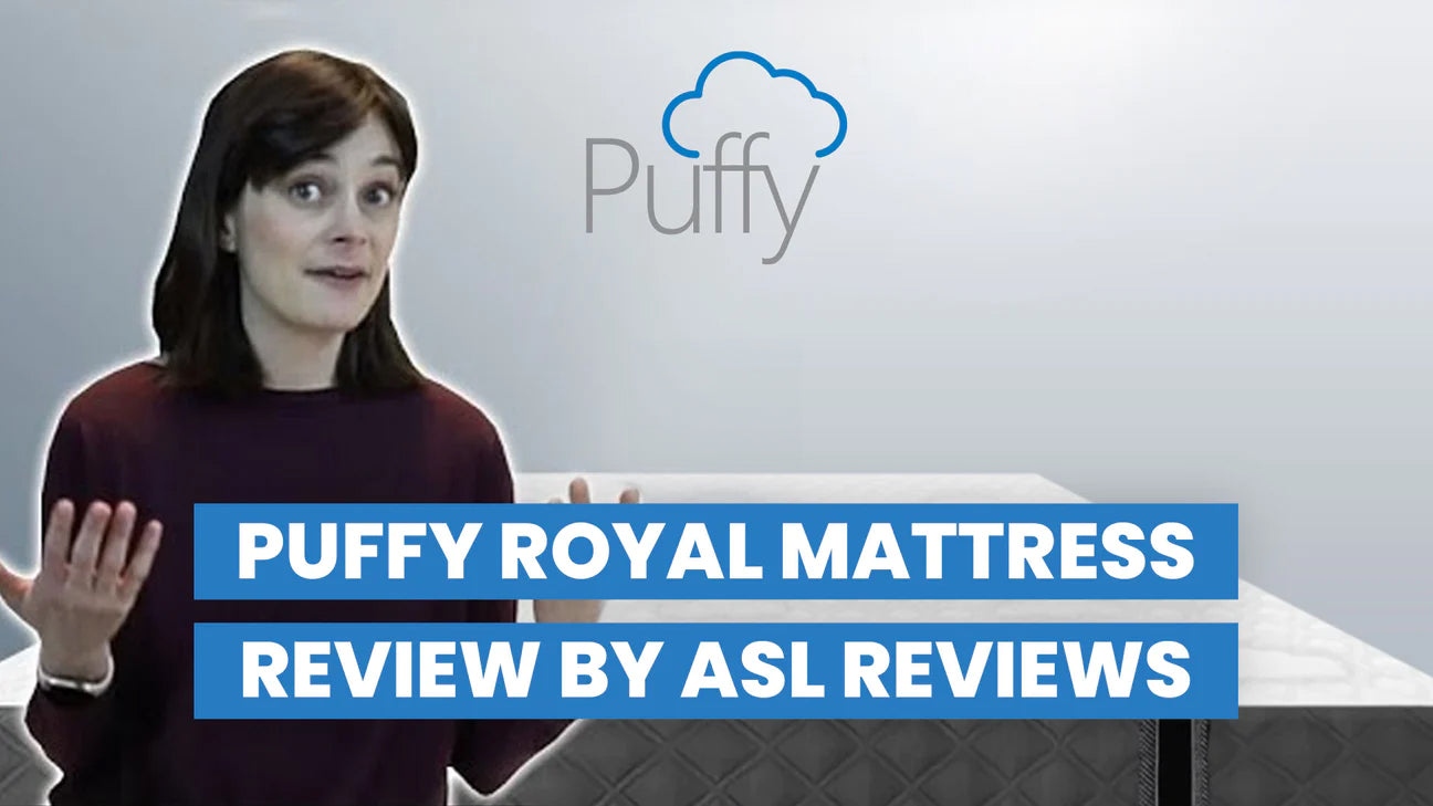 Mattress-In-A-Box Video Review By ASL Reviews for Puffy Royal Mattress