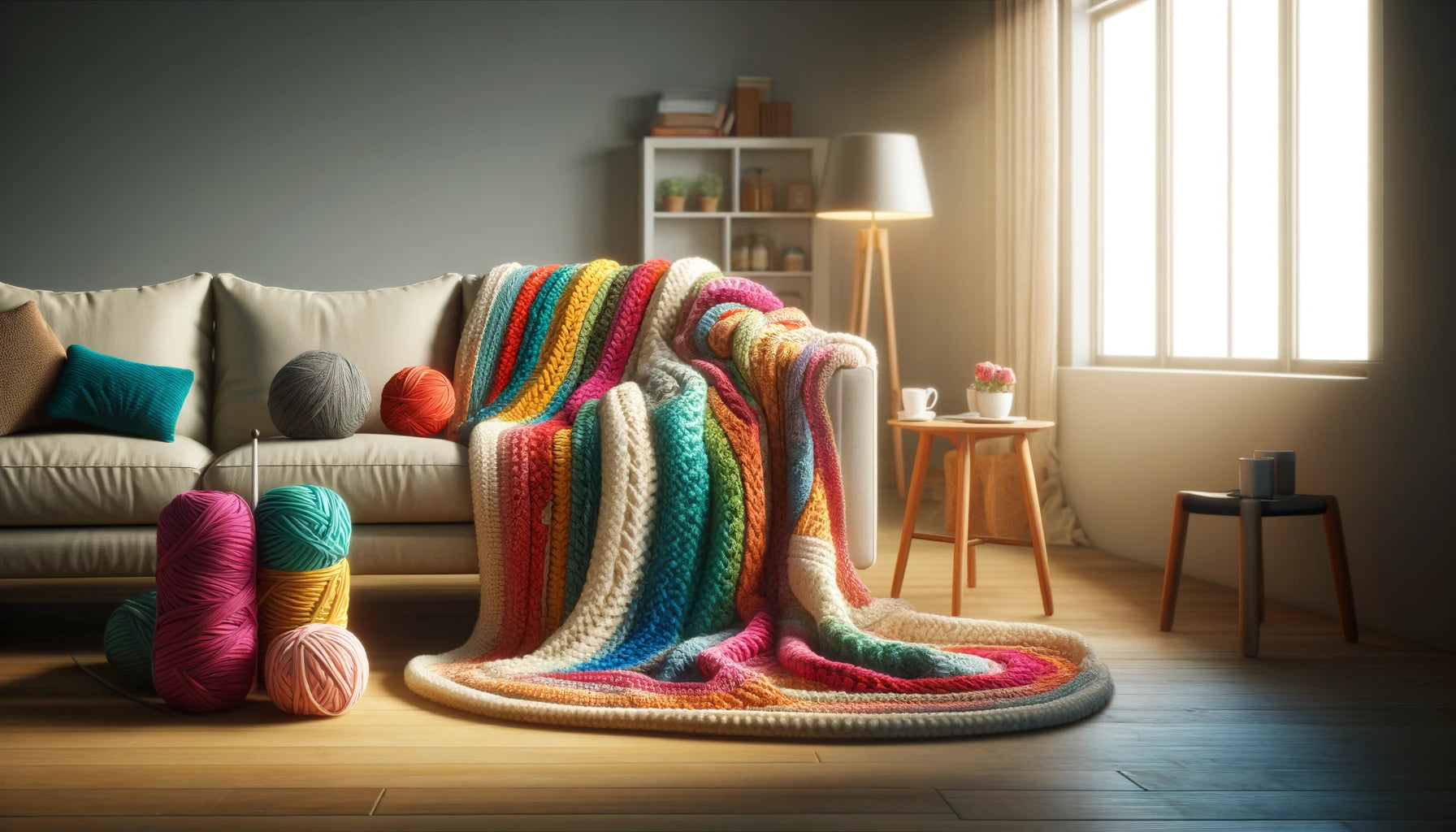 How to Make a Loop Yarn Blanket: A Cozy DIY Project