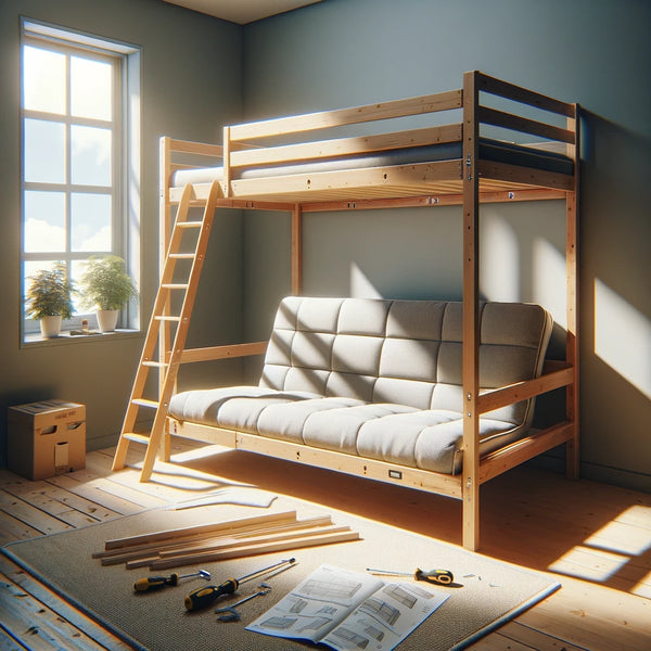 How to Put Together a Futon Bunk Bed Frame Official Tips 🔧
