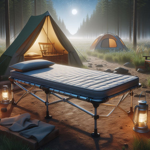 Camping Cot with Mattress: Elevating Your Outdoor Sleep Experience