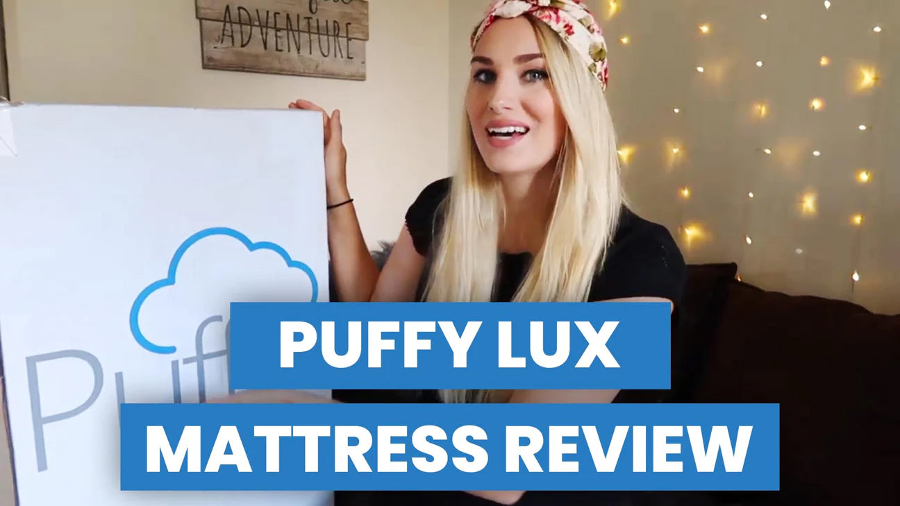 Mattress in a Box Video Review Presented By The Roof Family for Puffy Lux Mattress