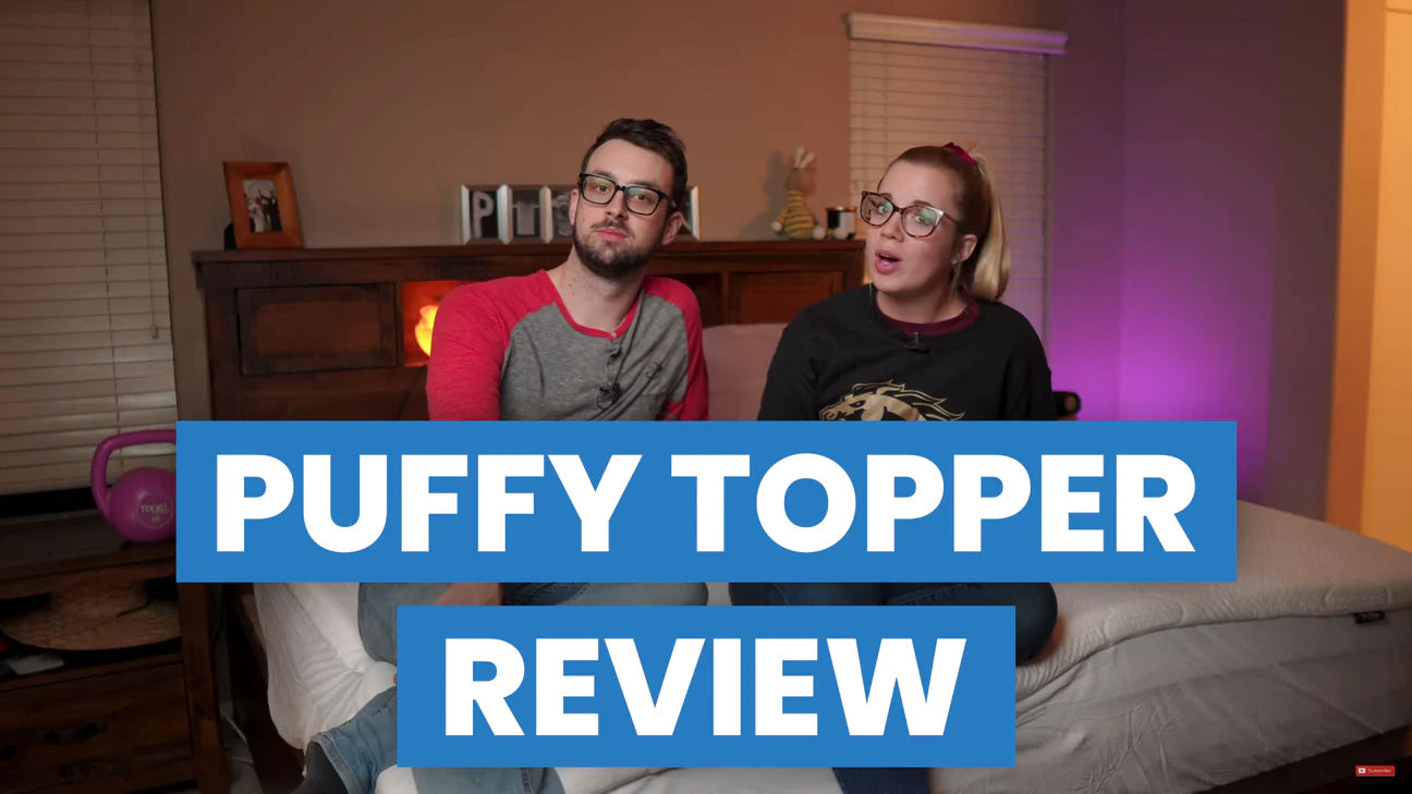 Puffy Memory Foam Mattress Topper | Video Review by AM2PM Reviews