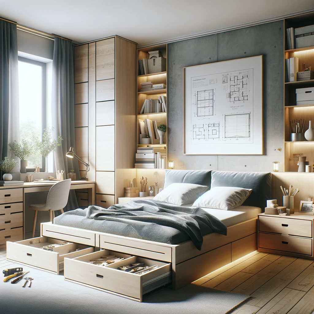 Diy bed storage platform deals