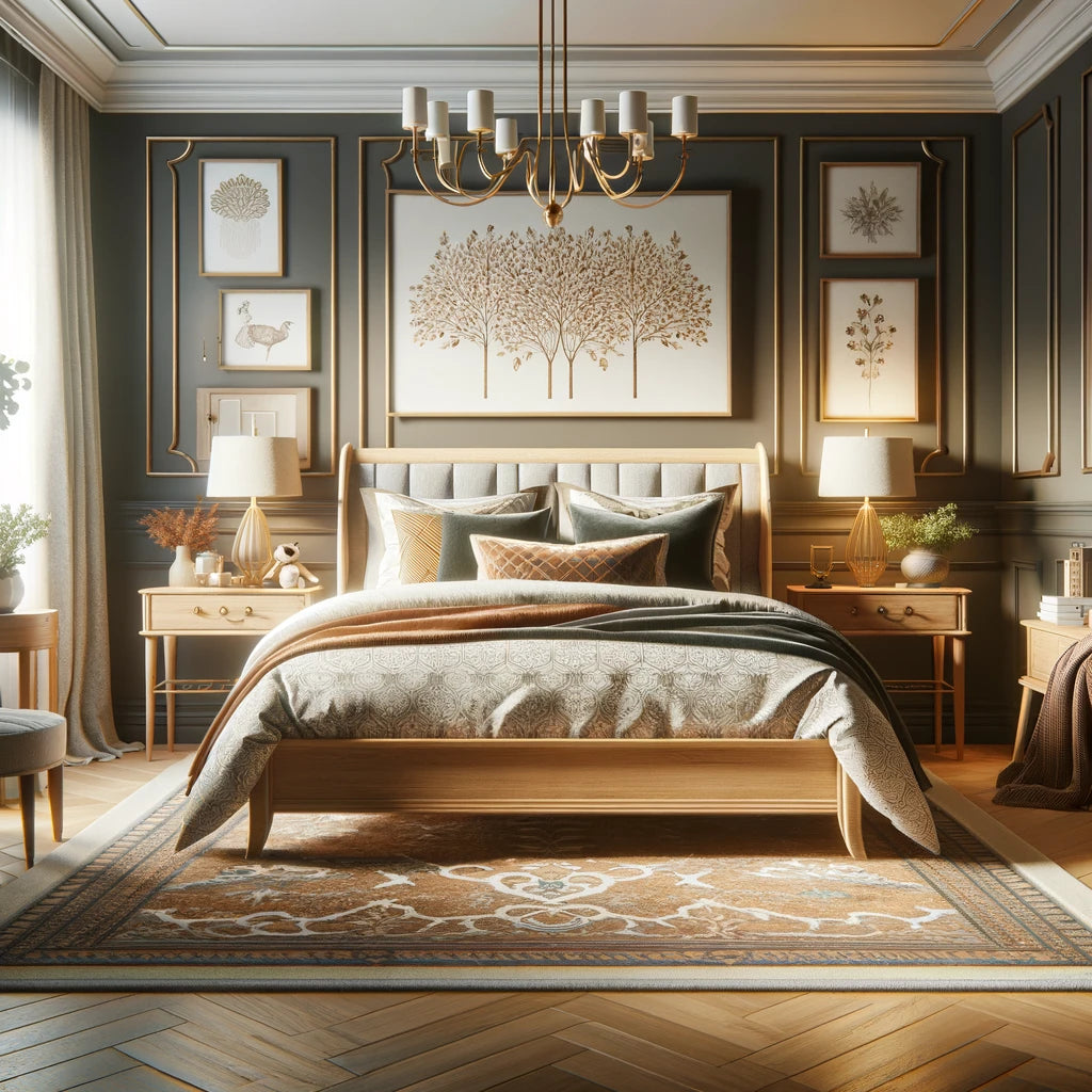 How to Style a Sleigh Bed: Official Decor Tips 🛏️