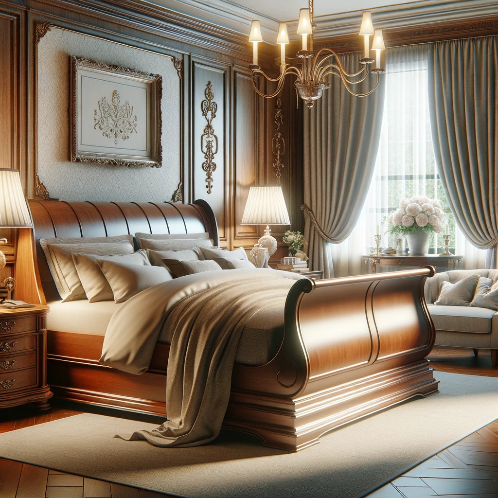 What is a Sleigh Bed: A Comprehensive Guide