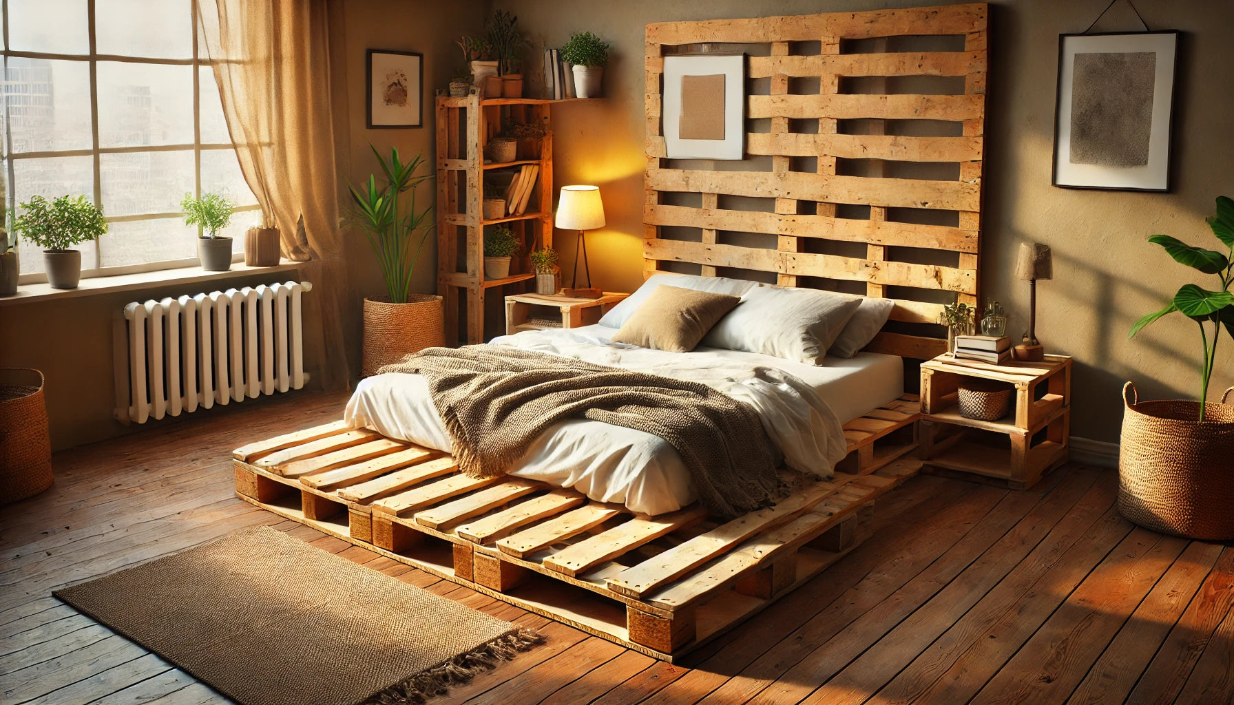 DIY Pallet Platform Bed: Simple & Creative Guide