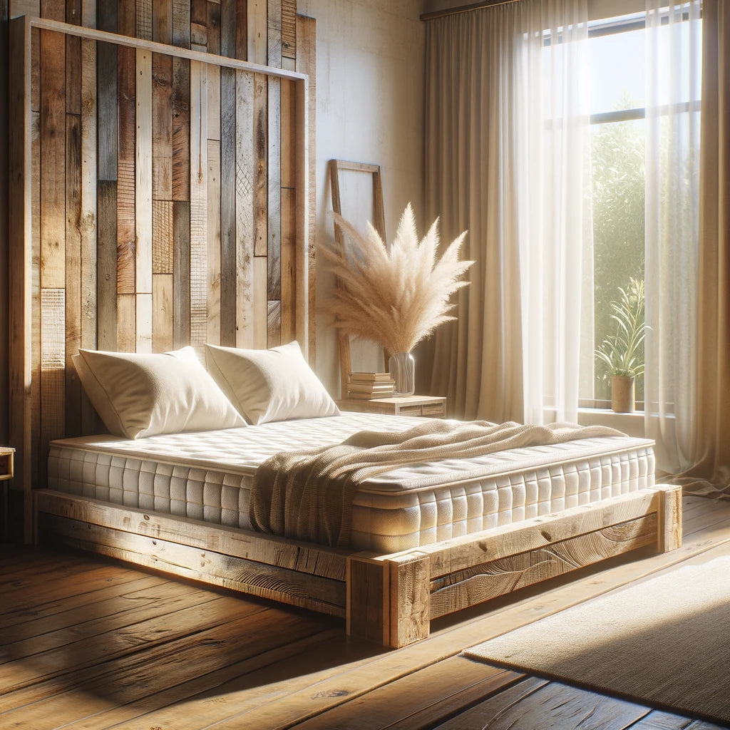 Rustc Bed Frame DIY Rustic Bed Frame: Official Guide for a Cozy Bedroom 🏡🛌