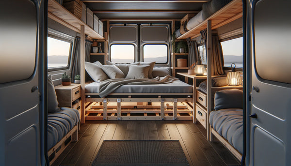 DIY Van Bed Frame: Official Mobile Sleep Solutions 🚐🛌