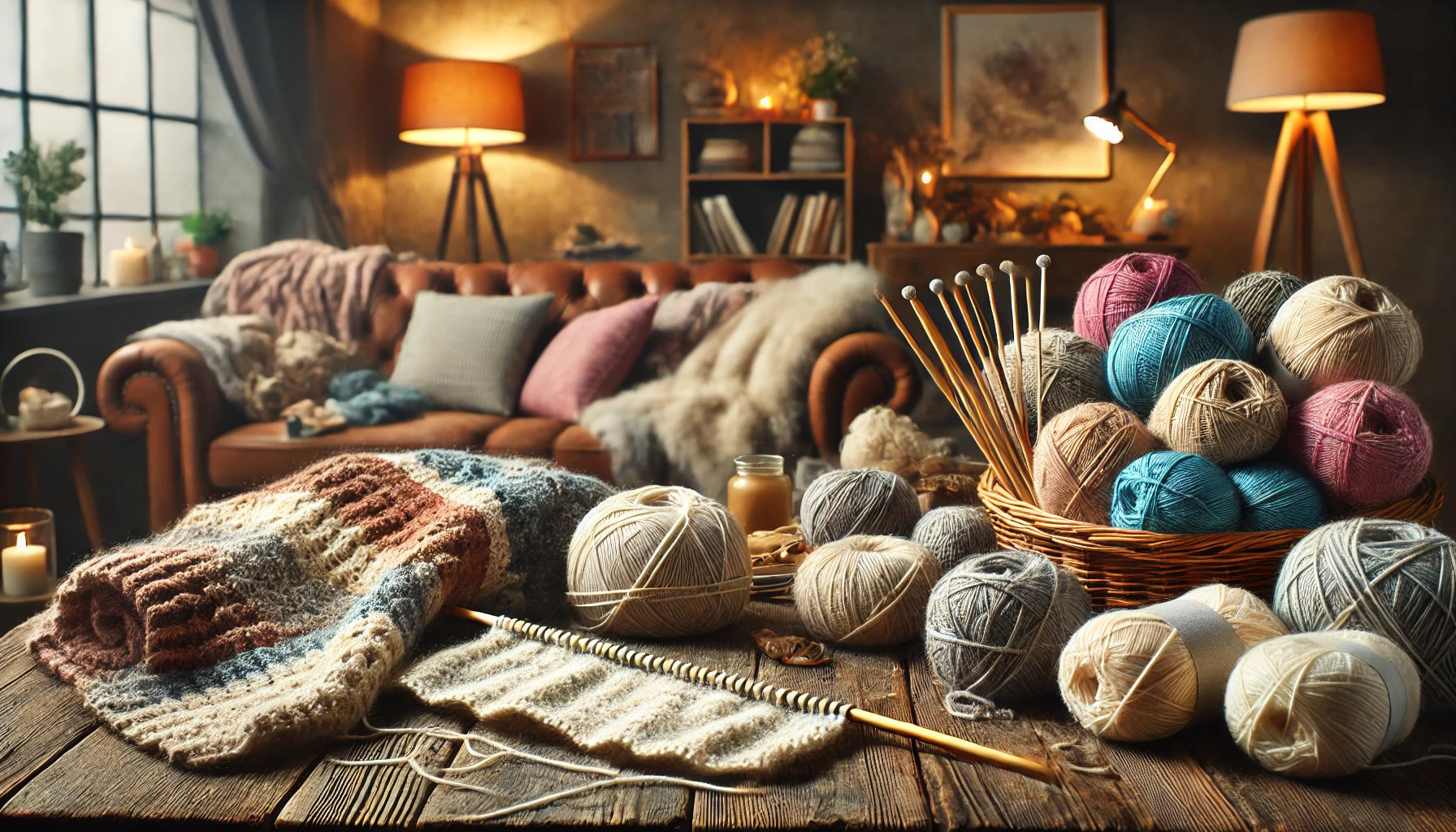 How to Calculate How Many Skeins of Yarn for a Blanket - ELMENS