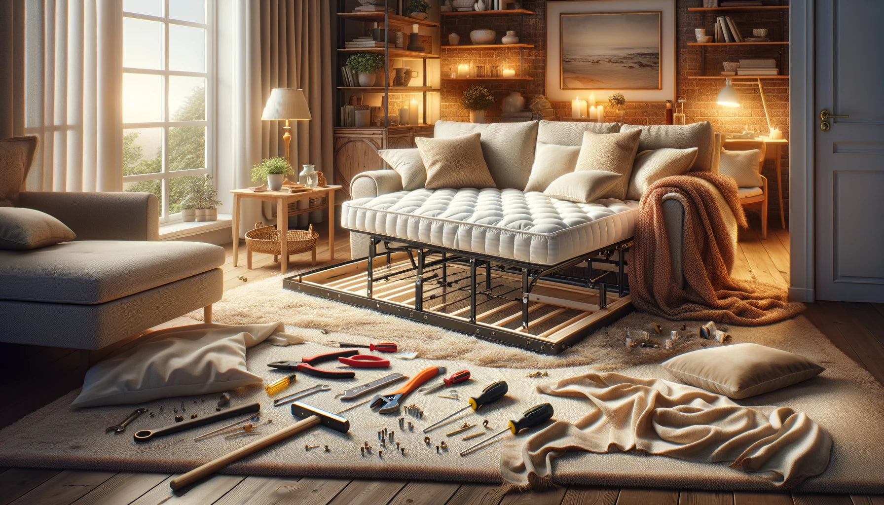 How to Fix a Sofa Bed Frame: Official Repair Guide 🛋️