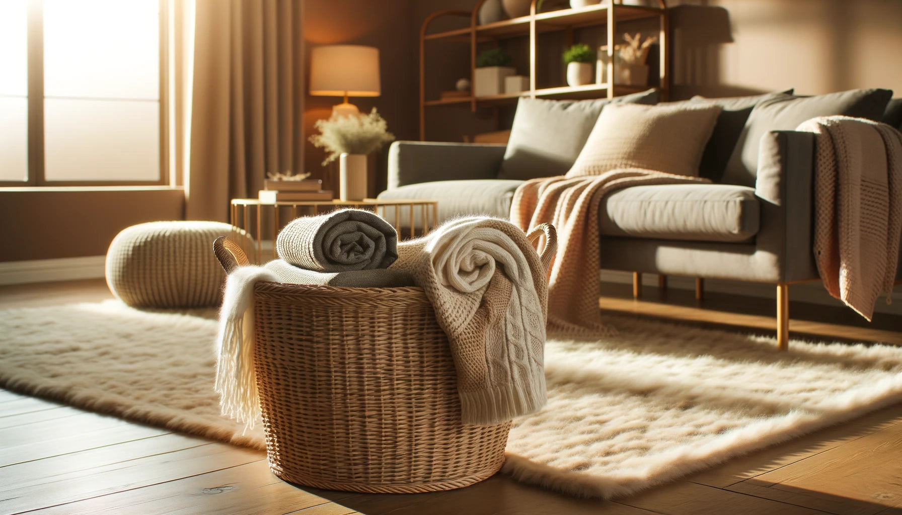 How to Fold a Blanket into a Basket Official DIY Guide 🧺