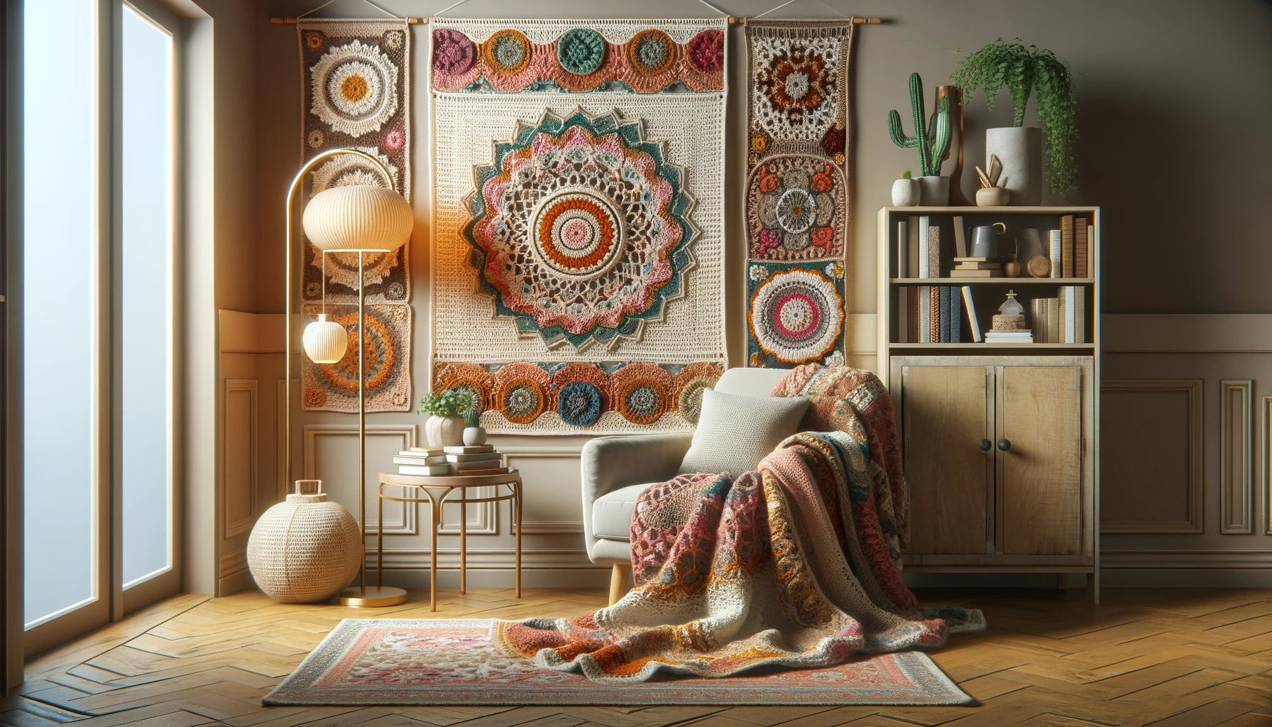 How to Hang a Crochet Blanket on the Wall Official Guide 🧶