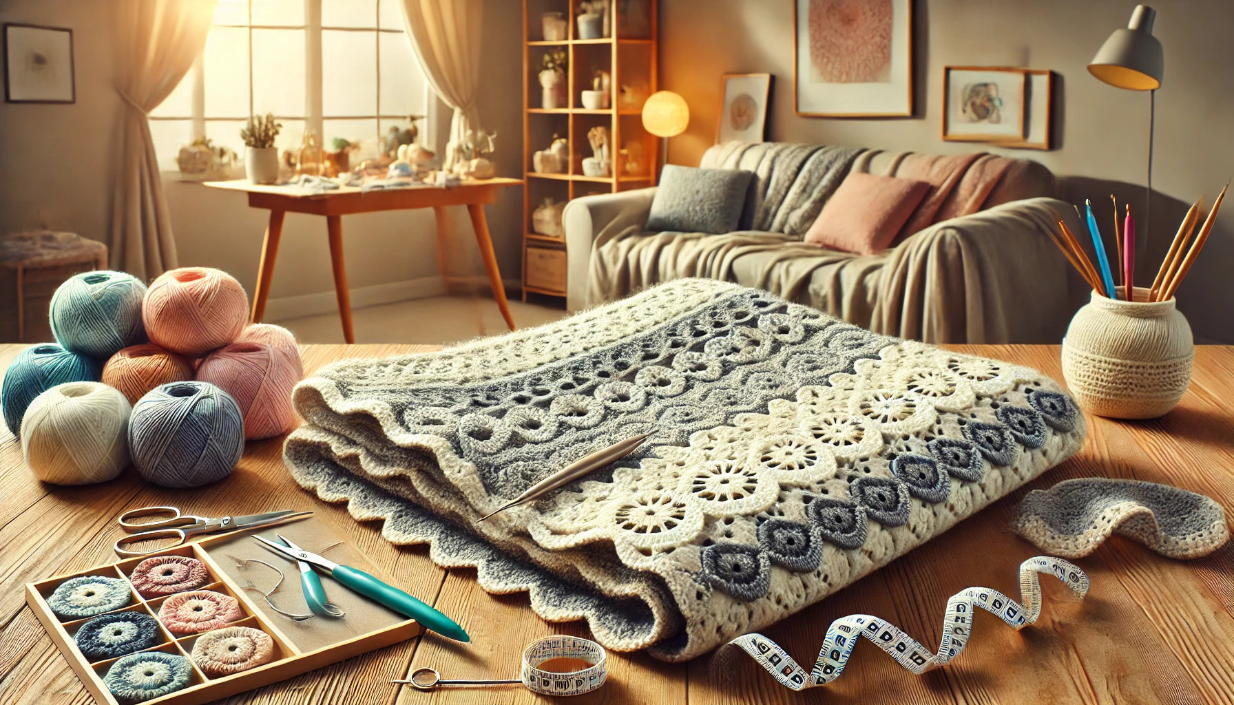 How to Make Fleece Blanket with Crochet Edge: Stylish DIY Project