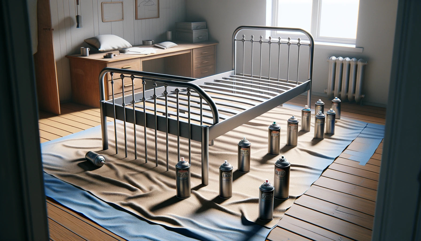 How to Spray Paint a Metal Bed Frame: A Comprehensive Guide