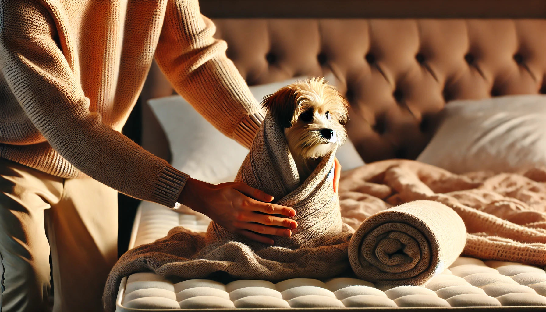 How to Wrap a Dog in a Blanket Safely Official Tips 🐶🛏️