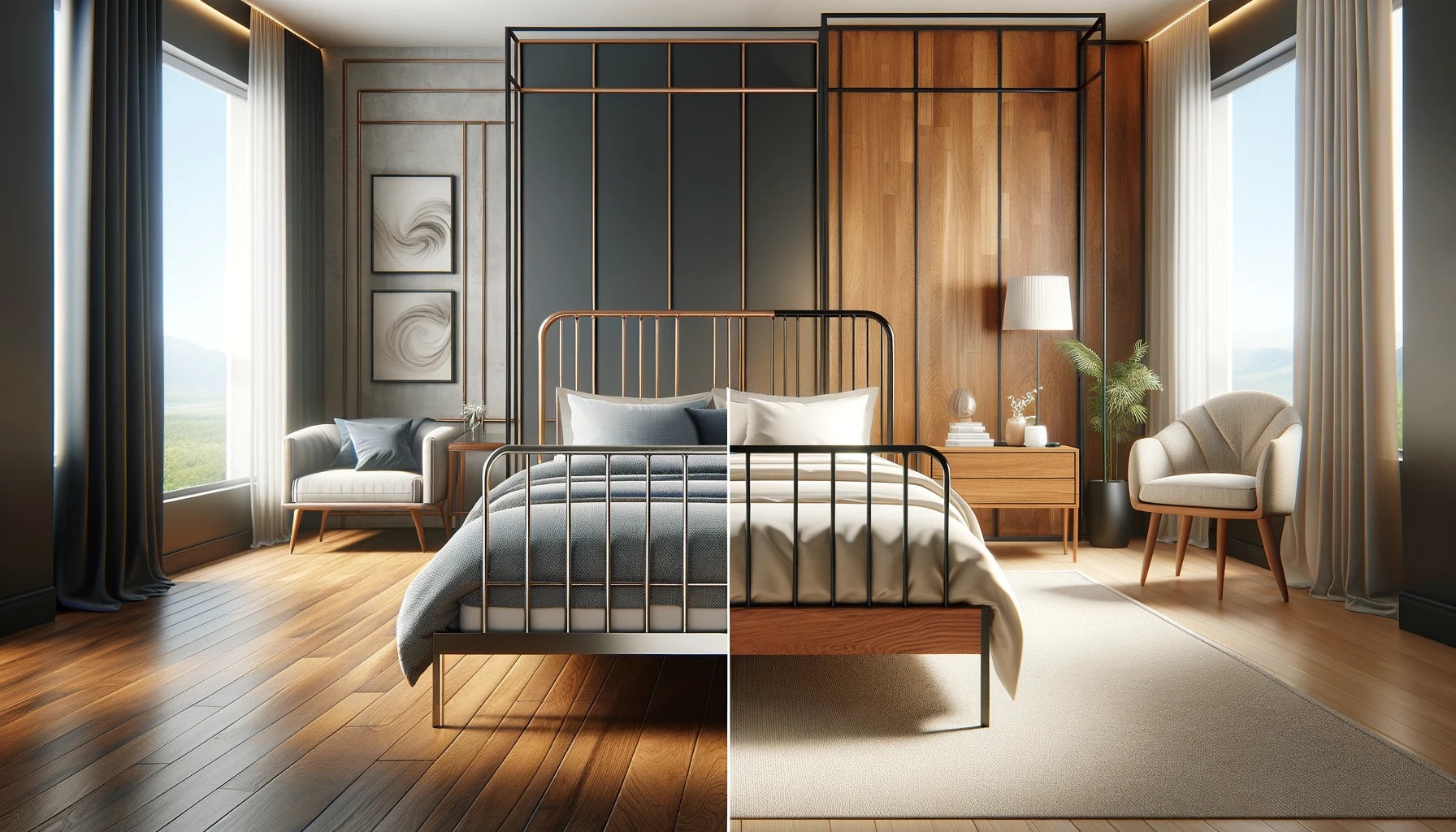 Metal vs Wood Bed Frame Official Guide to the Right Choice
