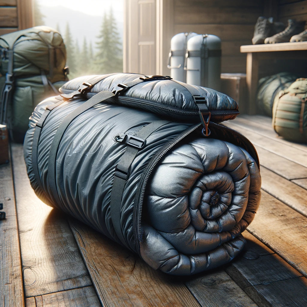 Sleeping Bag Compression Sack Official Compact Packing Tips