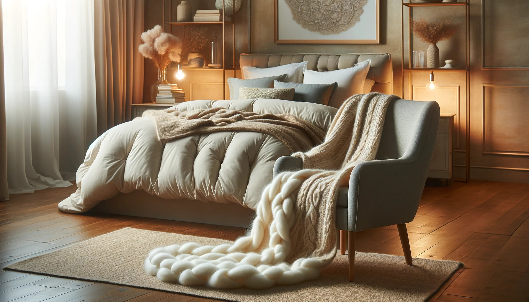 Wool Blanket vs Duvet: Choosing the Best Bedding for Warmth