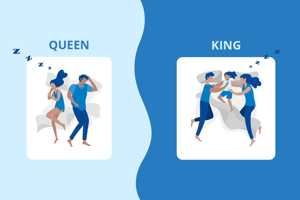 King Vs Queen Bed: Detailed Mattress Size Comparison