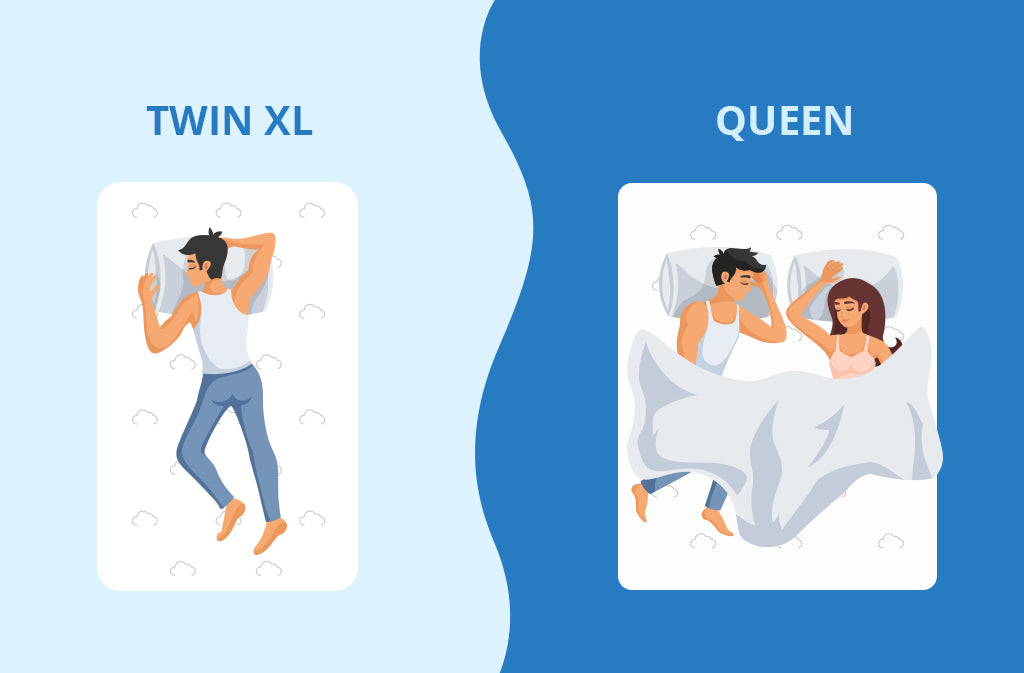Twin XL vs Queen Mattress: What’s the difference?