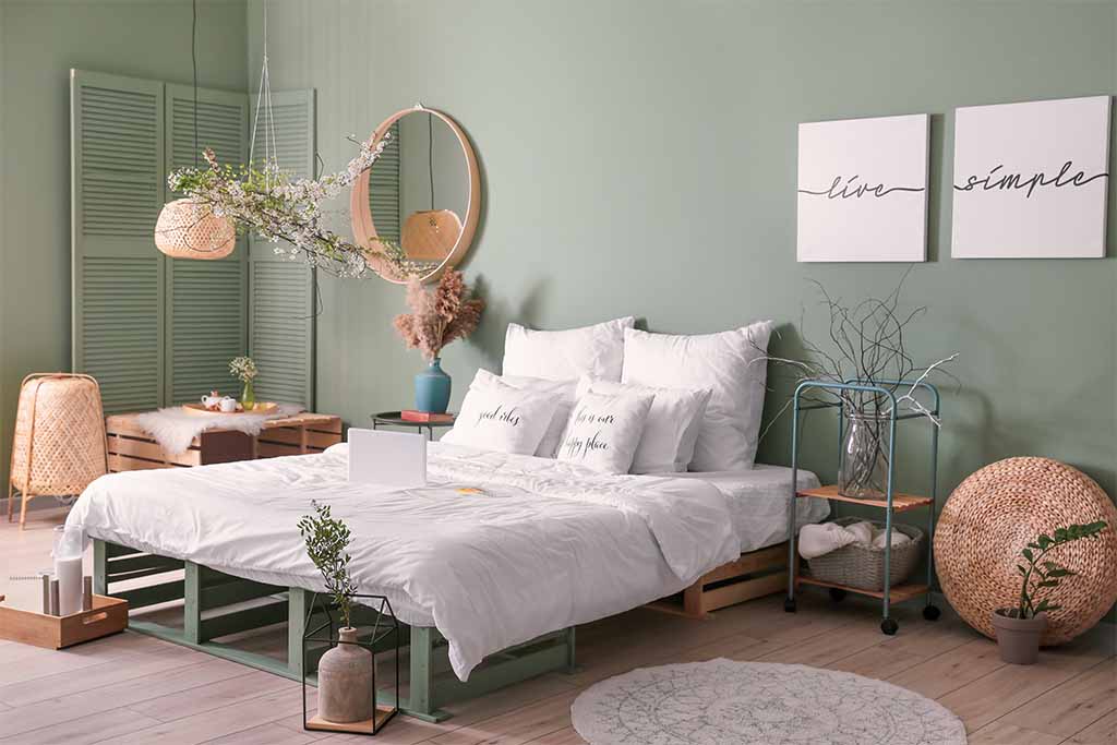 Which Light Bedroom Colors Make A Room Look Bigger?