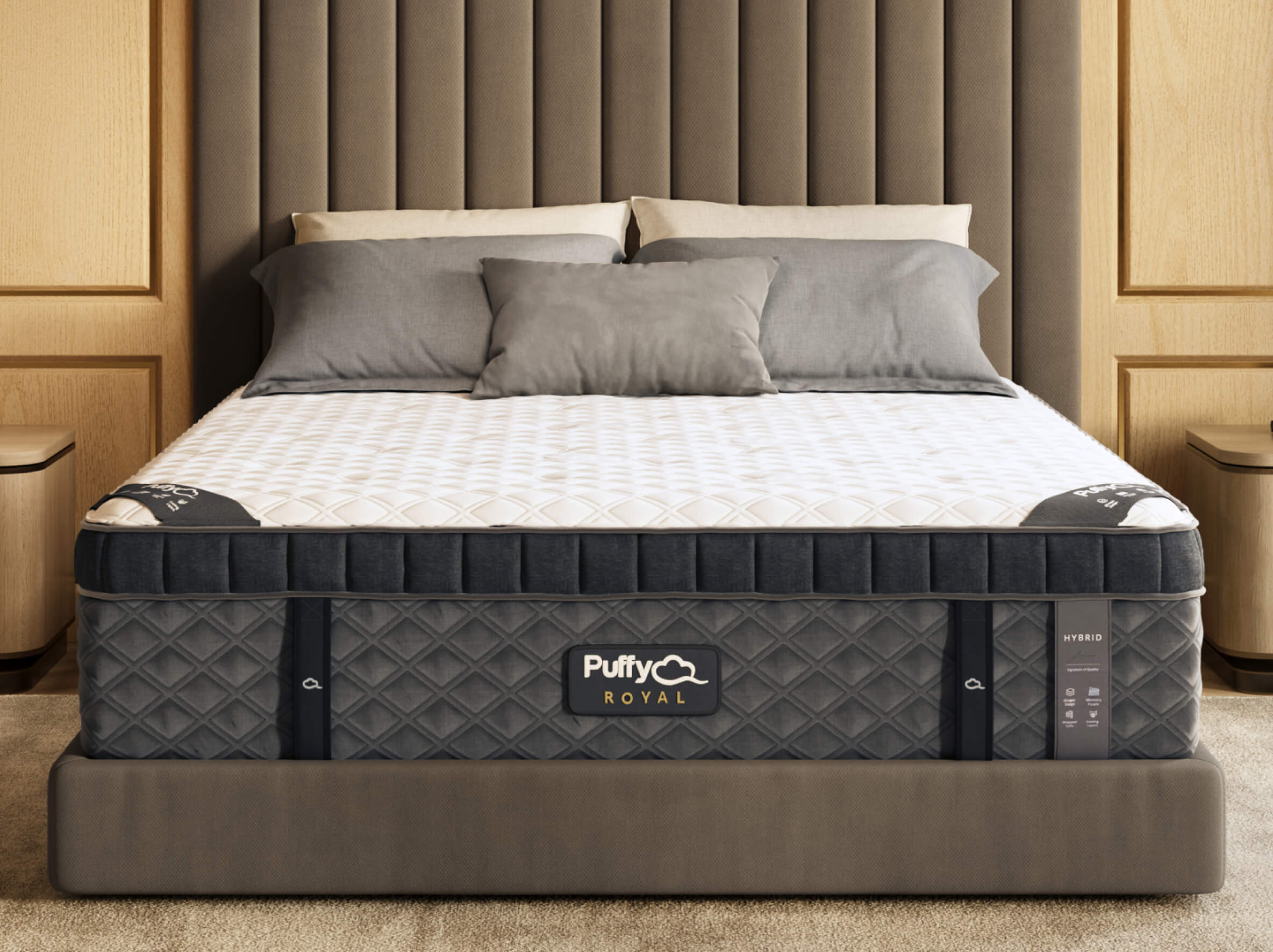 Puffy Royal Mattress Review: Best Plush Hybrid Bed? - Video - CNET