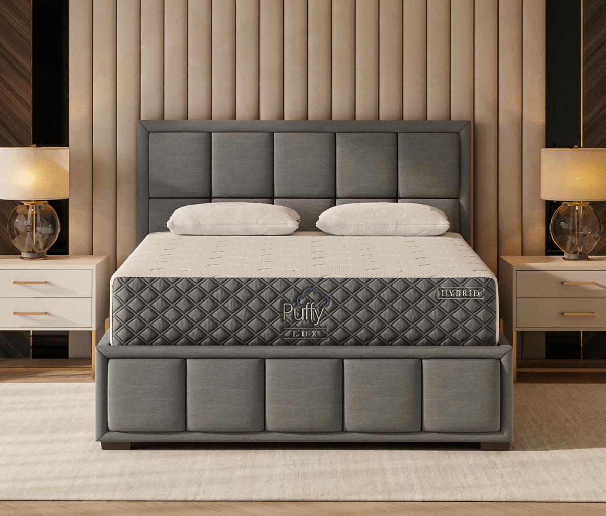 Box spring discount for puffy mattress