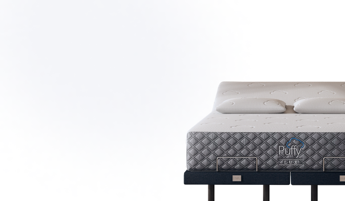 Box spring hot sale for puffy mattress
